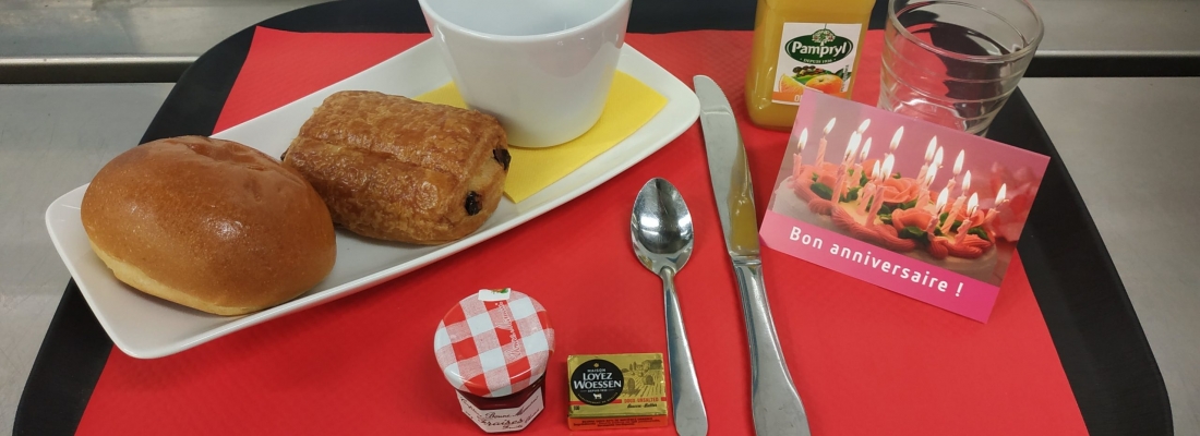 Petit-déjeuner d’anniversaire